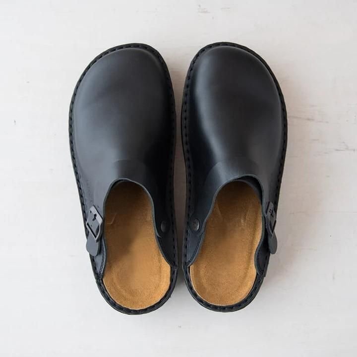 Slipper - Leder - Orthopädische Schuhe - Pantoletten - Herrenschuhe-Chaps Herrenmode