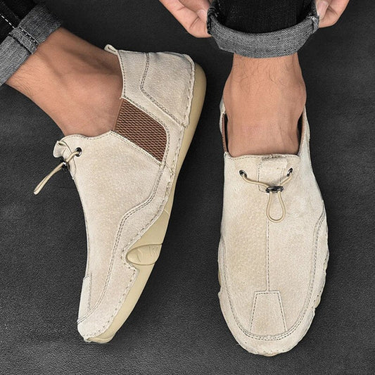 Slipper – Leichte, orthopädische Alltagsschuhe für Herren-Khaki-38-Chaps Herrenmode