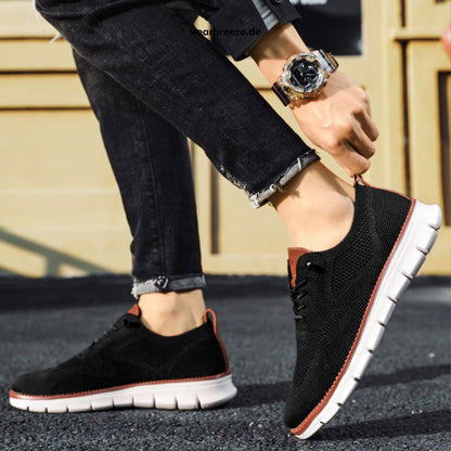 Sneakers zum Hineinschlüpfen – bequem – nahtlos – Sneakers aus Mesh – Herrenschuhe-Chaps Herrenmode
