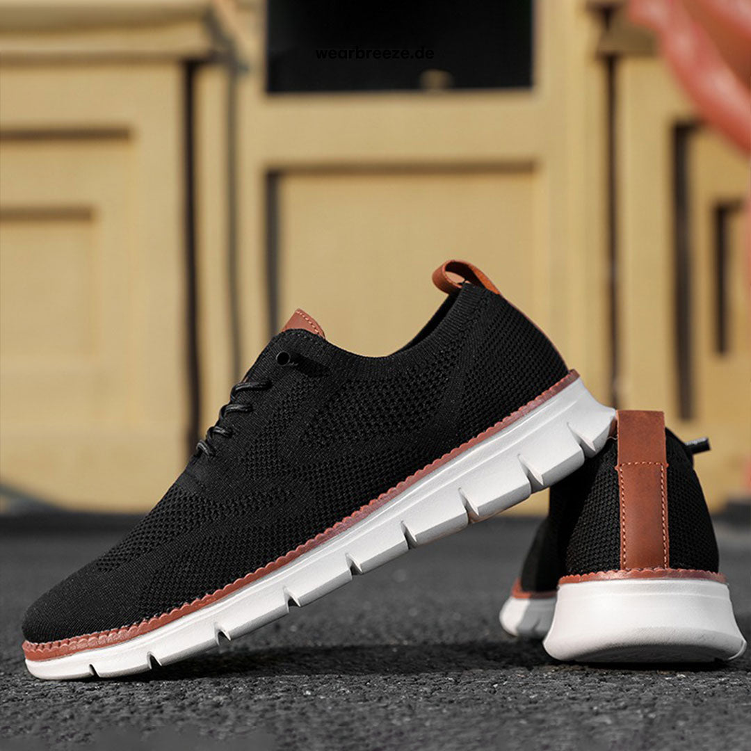 Sneakers zum Hineinschlüpfen – bequem – nahtlos – Sneakers aus Mesh – Herrenschuhe-Chaps Herrenmode
