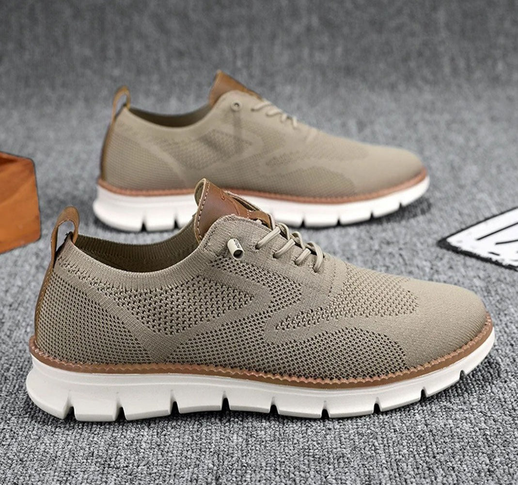 Sneakers zum Hineinschlüpfen – bequem – nahtlos – Sneakers aus Mesh – Herrenschuhe-Chaps Herrenmode