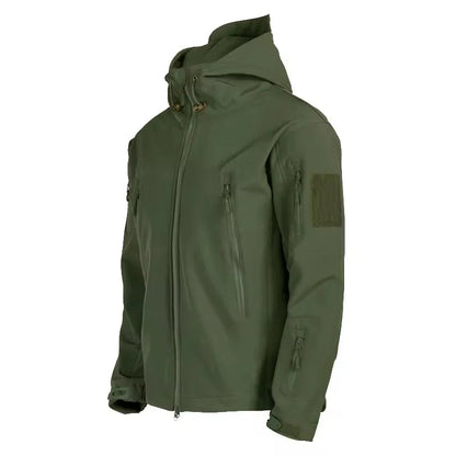 Softshelljacke | Outdoor | Windjacke | Outdoorjacke | Herrenjacke-Grün-S-Chaps Herrenmode