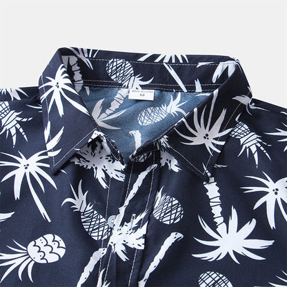 Sommerhemd – leichtes, kurzärmeliges Herrenhemd mit Knopfleiste-Chaps Herrenmode
