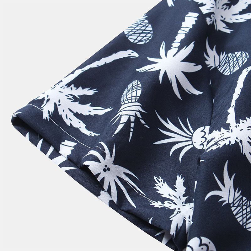 Sommerhemd – leichtes, kurzärmeliges Herrenhemd mit Knopfleiste-Chaps Herrenmode
