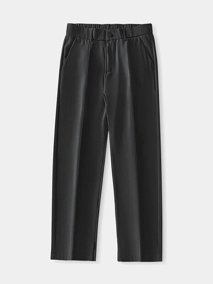 Sommerhose – Leichte Herrenhose mit elastischem Bund und geradem Bein-Chaps Herrenmode