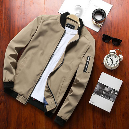 Sommerjacke - Leichtgewicht - Zip-Up - Bomberjacke - Herrenjacke-Chaps Herrenmode