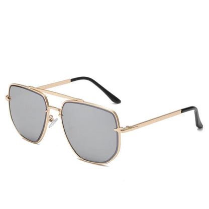 Sonnenbrillen für Herren – Zeitlos stilvolle Retro-Sonnenbrillen mit UV-Schutz für Herren-Quecksilberfilm-Chaps Herrenmode