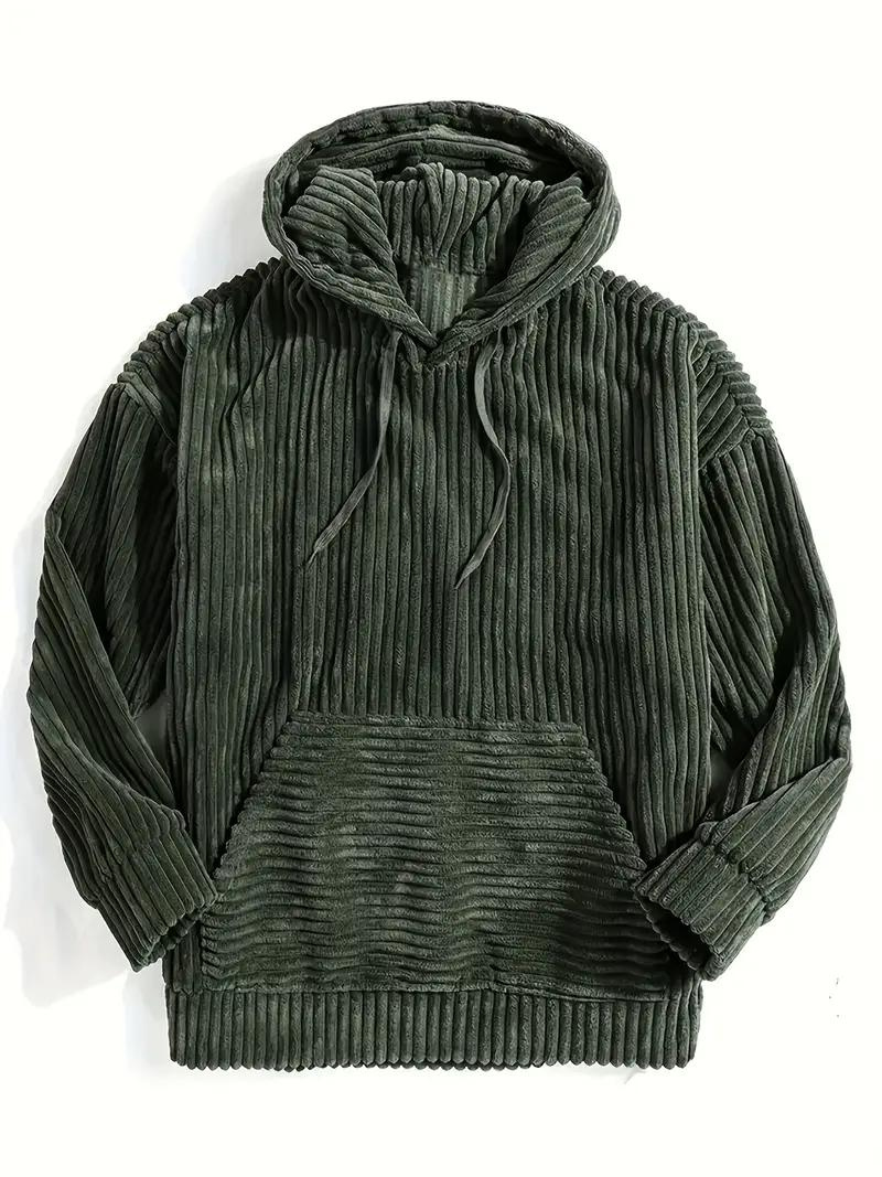 Spencer Hoodie | Herren Plus Size Fleece Pullover Hoodie-Grün-XL-Chaps Herrenmode