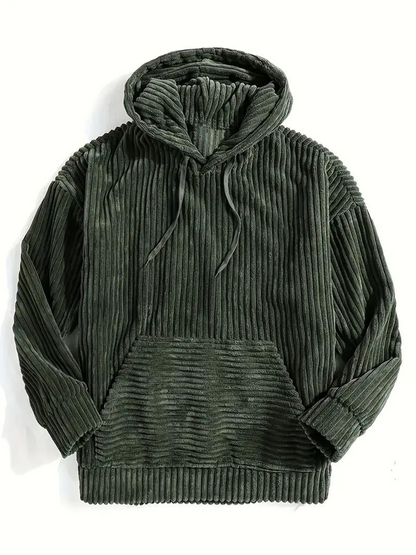 Spencer Hoodie | Herren Plus Size Fleece Pullover Hoodie-Grün-XL-Chaps Herrenmode