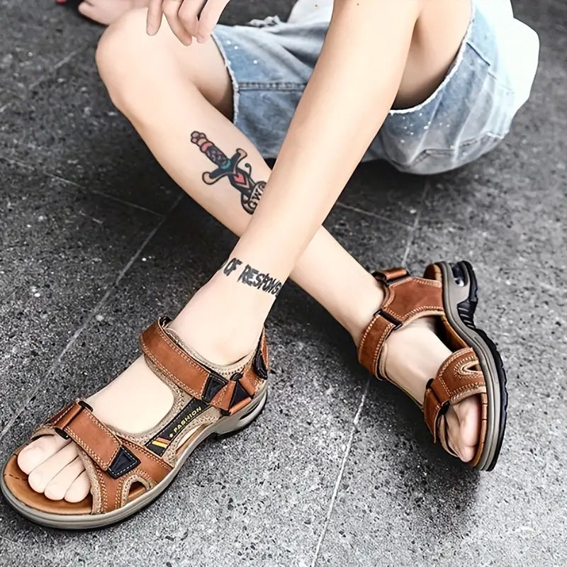Sport Sandalen | Ergonomisch | Fußgewölbeunterstützung | Orthopädische Sandalen | Herrenschuhe-Chaps Herrenmode