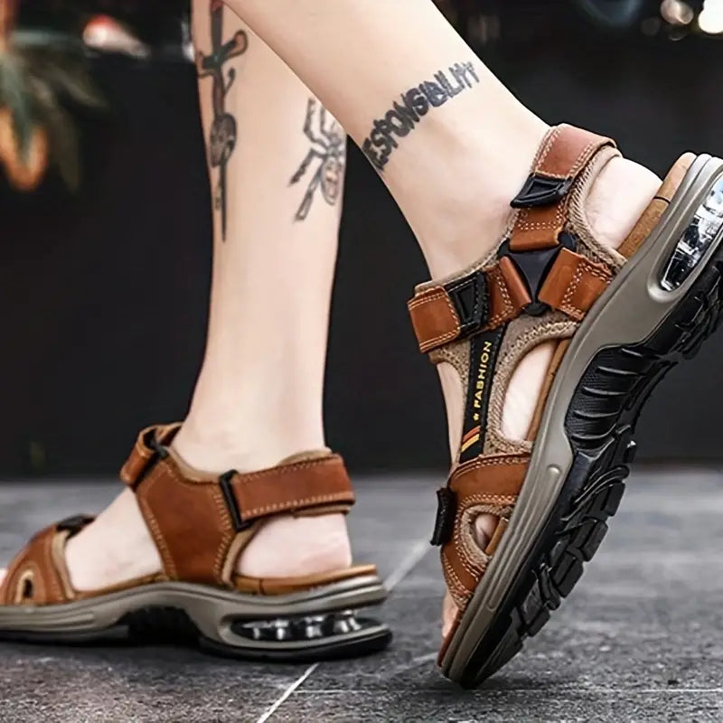 Sport Sandalen | Ergonomisch | Fußgewölbeunterstützung | Orthopädische Sandalen | Herrenschuhe-Chaps Herrenmode