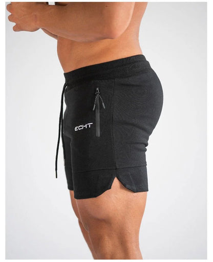 Sportshorts – Aktive Shorts für Männer mit Kordelzug und Taschen-Chaps Herrenmode