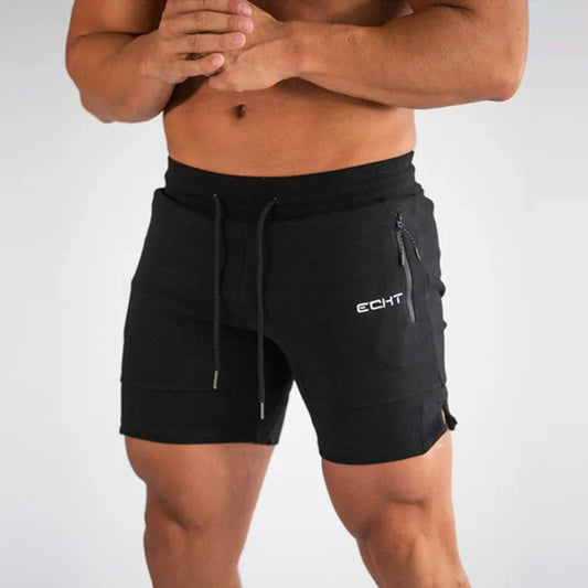 Sportshorts – Aktive Shorts für Männer mit Kordelzug und Taschen-Chaps Herrenmode