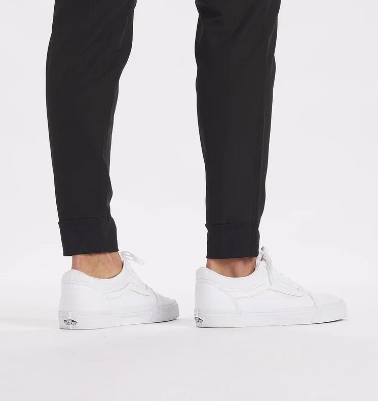 Stretch Broek - Heren Casual Elastische Taille Skinny Broek-Chaps Herrenmode