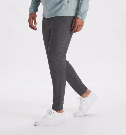 Stretch-Hose | Elastische Taille | Winddicht | Slim-Fit-Jogginghose | Herrenhose-Chaps Herrenmode