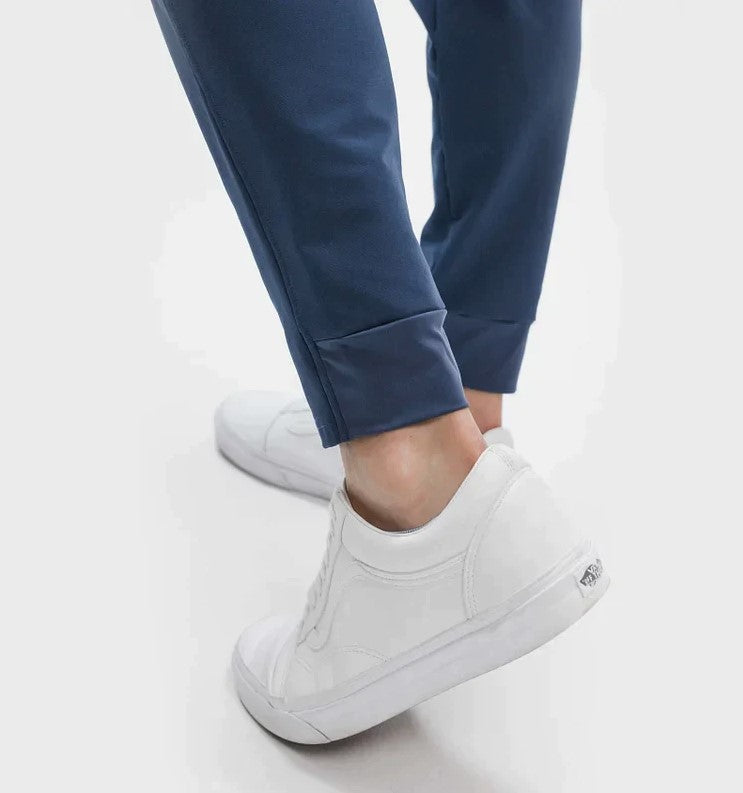 Stretch-Hose | Elastische Taille | Winddicht | Slim-Fit-Jogginghose | Herrenhose-Chaps Herrenmode