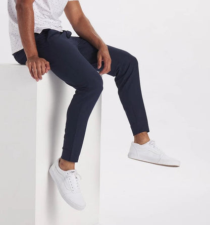 Stretch-Hose | Elastische Taille | Winddicht | Slim-Fit-Jogginghose | Herrenhose-Chaps Herrenmode