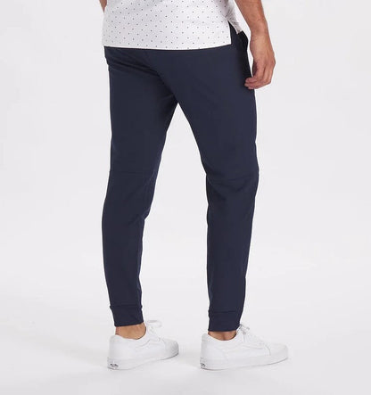 Stretch-Hose | Elastische Taille | Winddicht | Slim-Fit-Jogginghose | Herrenhose-Chaps Herrenmode