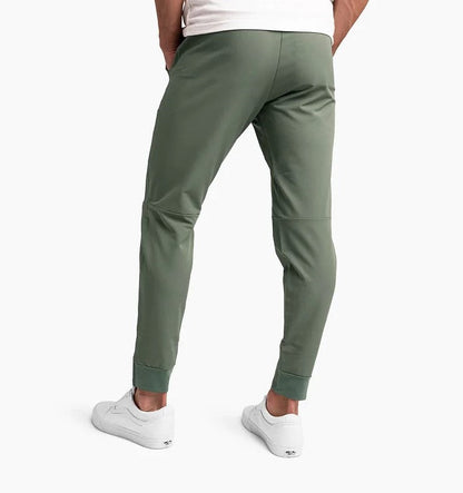 Stretch-Hose | Elastische Taille | Winddicht | Slim-Fit-Jogginghose | Herrenhose-Chaps Herrenmode