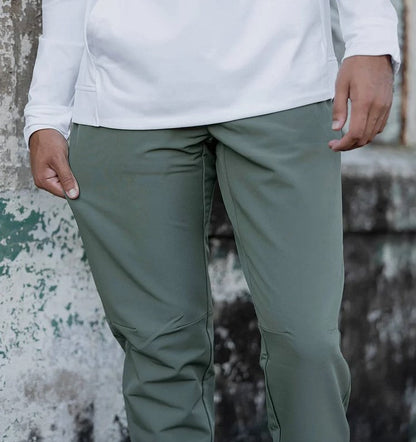 Stretch-Hose | Elastische Taille | Winddicht | Slim-Fit-Jogginghose | Herrenhose-Chaps Herrenmode