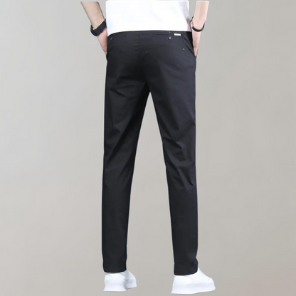 Stretch-Hosen | Skinny | Elastische Taille | Chino-Hosen | Herrenhosen-Chaps Herrenmode