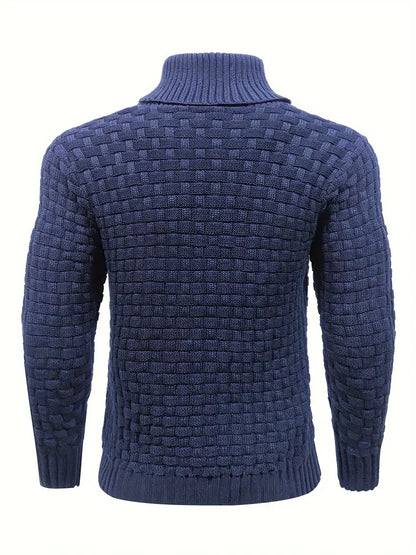 Strickpullover | Rollkragenpullover | Grobstrick | Strickpullover | Herrenbekleidung-Chaps Herrenmode