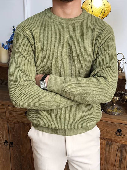 Strickpullover – warm – Rippstrick – Strickpullover – Herren-Strickwaren-Chaps Herrenmode