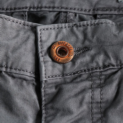 Summer Shorts - Men's Comfortable Stretch Denim Shorts-Chaps Herrenmode