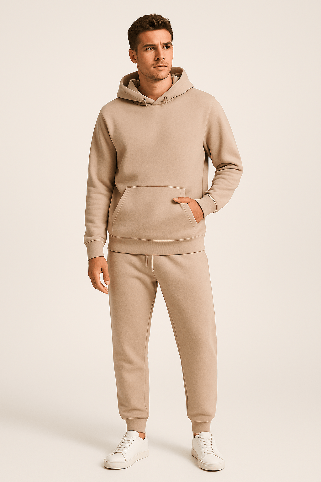 Sweatsuit – bequem – zweiteilig – Jogginganzug mit Kapuze – Jogginganzüge für Männer-Chaps Herrenmode