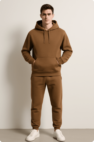 Sweatsuit – bequem – zweiteilig – Jogginganzug mit Kapuze – Jogginganzüge für Männer-Chaps Herrenmode