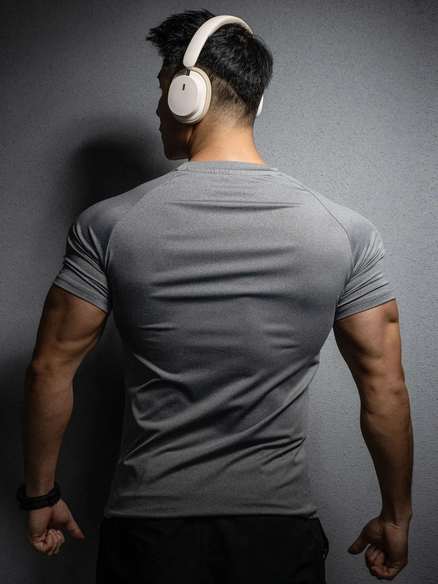 T-Shirt – Kurzarm-T-Shirt mit Rundhalsausschnitt und eng anliegendem Schnitt für Herren-Chaps Herrenmode