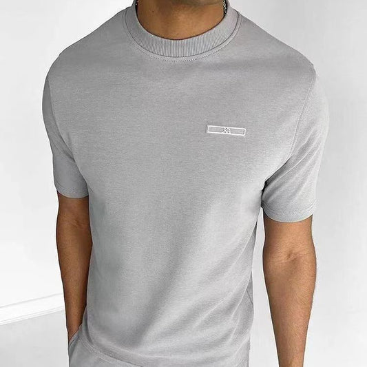T-Shirt – bequem – Kurzarm – Rundhalsausschnitt – Herrenbekleidung-Chaps Herrenmode