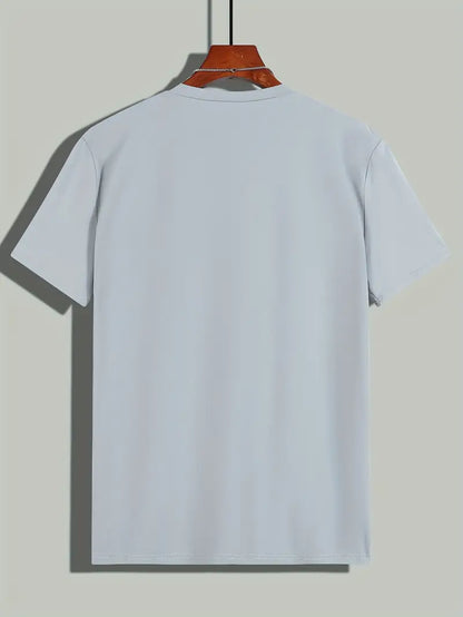 T-Shirt – schlicht – Rundhalsausschnitt – Basic-T-Shirt – Herrenbekleidung-Chaps Herrenmode