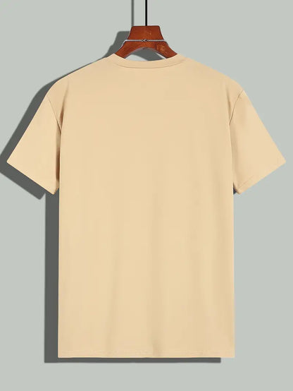 T-Shirt – schlicht – Rundhalsausschnitt – Basic-T-Shirt – Herrenbekleidung-Chaps Herrenmode