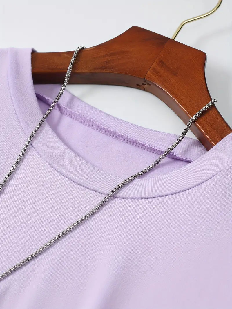 T-Shirt – schlicht – Rundhalsausschnitt – Basic-T-Shirt – Herrenbekleidung-Chaps Herrenmode