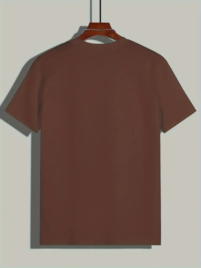 T-Shirt – schlicht – Rundhalsausschnitt – Basic-T-Shirt – Herrenbekleidung-Chaps Herrenmode
