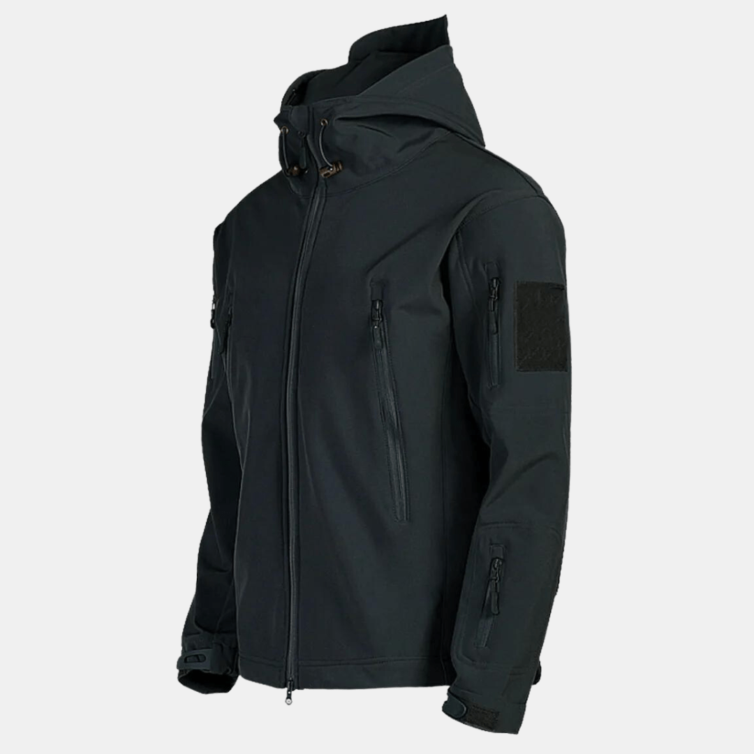 Taktische Jacke - Kapuze - Wasserdicht - Outdoorjacke - Windjacke für Männer-Chaps Herrenmode
