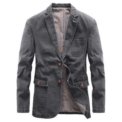 Tommy - Fusion Jacke-Grau-S-Chaps Herrenmode