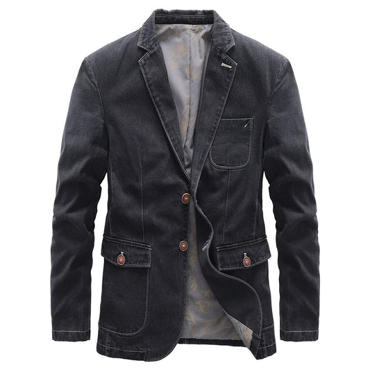 Tommy - Fusion Jacke-Schwarz-S-Chaps Herrenmode
