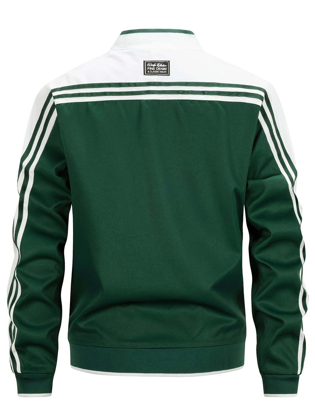 Trainingsjacke - Gestreifte Sportjacke mit Reißverschluss für Männer-Chaps Herrenmode