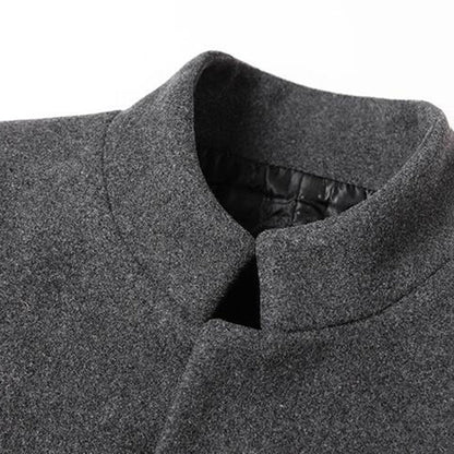 Trenchcoat aus Wolle - Einreihig - Mittellang - Trenchcoat - Herrenjacken-Chaps Herrenmode