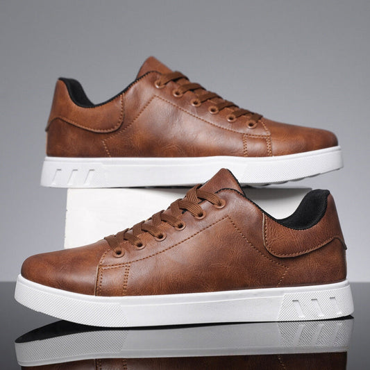 Turnschuhe | Leder | Bequem | Schnürschuhe | Herrenschuhe-Chaps Herrenmode