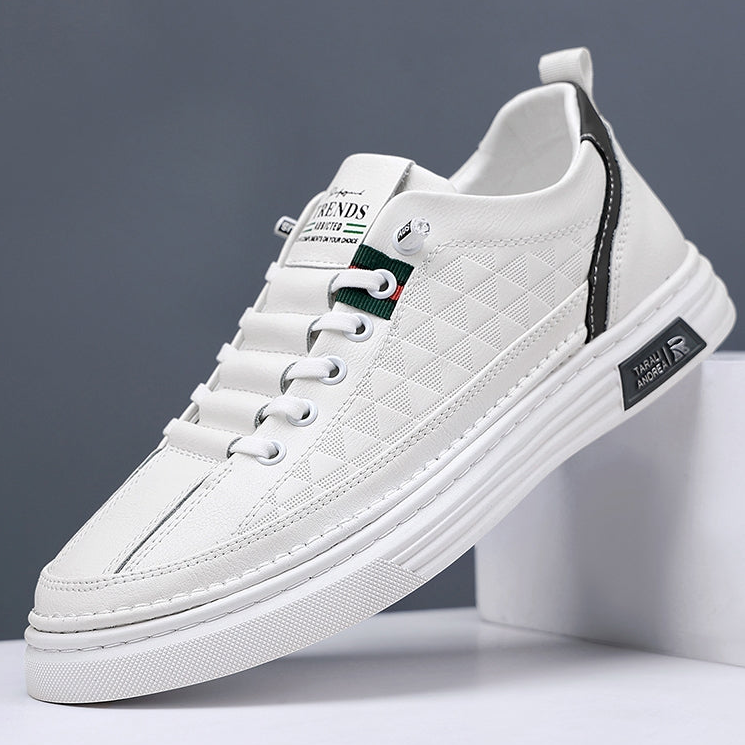 Turnschuhe | Slip-Ons | Bequem | Wanderschuhe | Herrenschuhe-Weiß-39-Chaps Herrenmode