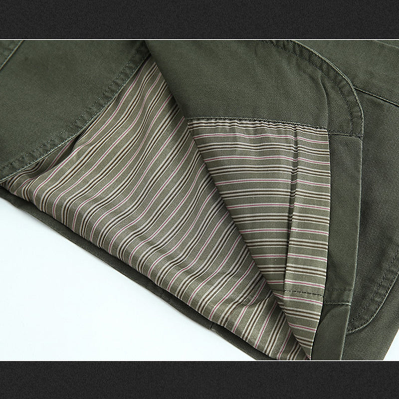 Vintage Jacke - Einreihig - Taschen - Herrenjacke - Herbstjacke-Chaps Herrenmode