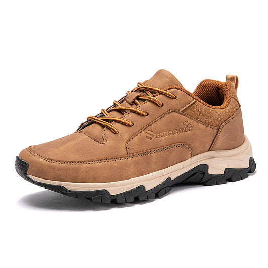 Walking-Schuhe – Bequeme Alltags-Slip-On-Sneaker für Herren-Khaki-39-Chaps Herrenmode