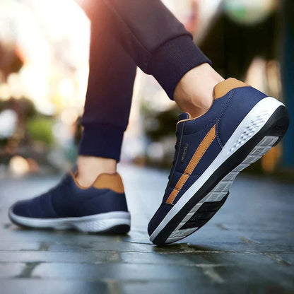 Walking-Schuhe – Schnürschuhe – Orthopädisch – Herren-Sneaker – Turnschuhe-Chaps Herrenmode