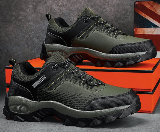 Wanderschuhe - Atmungsaktive, rutschfeste Trekkingschuhe für Männer-Grün-39-Chaps Herrenmode