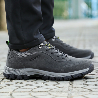 Wanderschuhe - Orthopädische Outdoor-Wanderschuhe für Männer zum Hineinschlüpfen-Grau-39-Chaps Herrenmode