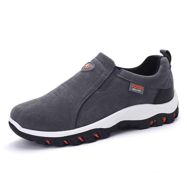 Wanderschuhe | Rutschfest | Orthopädische Schuhe | Schlupfschuhe | Herrenschuhe-Grau-39-Chaps Herrenmode