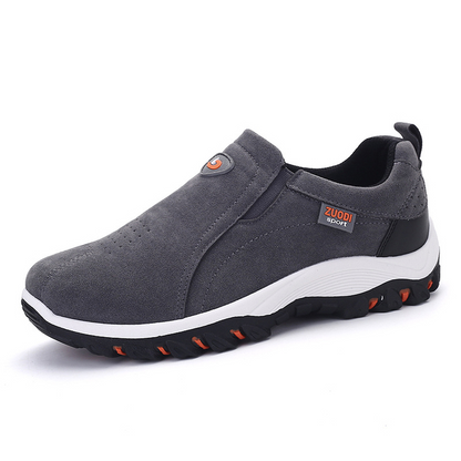 Wanderschuhe | Rutschfest | Orthopädische Schuhe | Schlupfschuhe | Herrenschuhe-Grau-39-Chaps Herrenmode